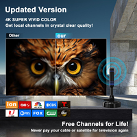 Antenne DTMB à gain élevé pour la maison, antenne de télévision à base magnétique DVB-T HDTV, antenne de télévision numérique active, intérieur