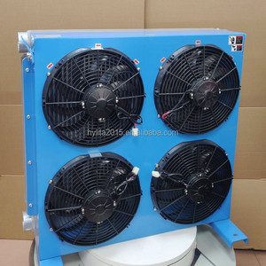 Refroidisseur d'huile hydraulique, <span class=keywords><strong>radiateur</strong></span>, échangeur de chaleur à plaques pour station hydraulique industrielle avec moteur AC 380V 2,5 MPa - Product Image 5
