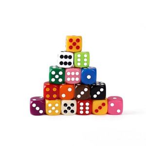 Custom Plastic <b>Dice</b> in Multiple Colors and Sizes with Laser Engraving Suitable for Casinos and Parties - Product Image 3