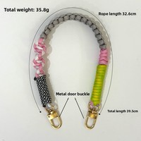 Tas Ponsel TOLKA Gaya Instagram, Anyaman Tangan Murni, Tahan Lama, Anti-Hilang, Portabel, Tali Lanyard Panjang 0cm, Model Quanzhou TKHY-BGS
