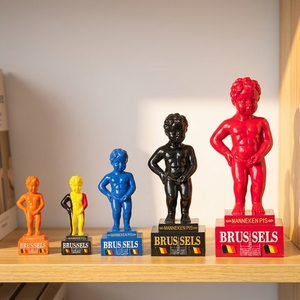 Figura Creativa de <span class=keywords><strong>Manneken</strong></span> <span class=keywords><strong>Pis</strong></span> de Bruselas, Estatua del Niño Orinando de Bélgica, Recuerdo de Bruselas, Bélgica, Figura de Resina Personalizada - Product Image 2