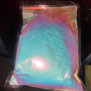 오로라 화이트 슈퍼 카멜레온 안료 슈퍼 시프트 오팔 무지개 빛깔의 색상 시프트 자동차 페인트 안료 분말 - Product Image 3