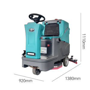 Autolaveuse autoportée monoposte puissante à eau froide pour le nettoyage, le lavage, le séchage et le polissage des sols durs - Product Image 1