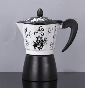 Atacado Personalizado Indução Italiano Mocha <span class=keywords><strong>Coffee</strong></span> <span class=keywords><strong>Pot</strong></span> Household Octogonal Alumínio Espresso Handmade Cafeteira 3/6/9/12 xícaras - Product Image 5
