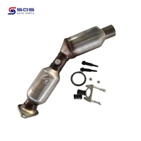 SQS Convertisseur catalytique à trois voies de haute qualité Fit Direct TOYOTA PRIUS 2010-2015 Convertisseur de catalyseur Tuyaux d'échappement