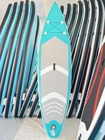 Lac Bleu Gris Gonflable Non-slip Sports Printed Stand-Up Paddleboard Board Accessoires de gonflage pour le divertissement aquatique