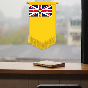 Banderas Pequeñas para Coche al por Mayor, 20x30cm, Decoración de Pared de Níger, Adornos Pequeños Colgantes, Impresión Digital, Material Satinado - Product Image 2