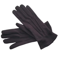 Gants OEM en coton et nylon blancs pour usage quotidien, pour l'eczéma, pour cérémonies, défilés, chauffeurs, serveurs, et gants noirs en coton pour bijoux et montres