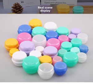 Flacon de crème en plastique multicolore avec couvercle PP, format <span class=keywords><strong>champignon</strong></span>, pour sous-conditionnement cosmétique, 5, 10, 20, 30, 50g - Product Image 5