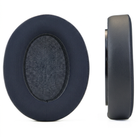 Coussinets d'oreille à transparence acoustique pour écouteurs Sennheiser HD650 HD660s HD600, coussinets d'oreille remplacés avec gel intégré