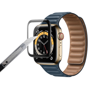 ฟิล์มกันรอยหน้าจอแบบโค้ง 3 มิติ สำหรับ <span class=keywords><strong>Apple</strong></span> <span class=keywords><strong>Watch</strong></span> ขนาด 44 มม. 40 มม. 38 มม. 42 มม. 41 มม. 45 มม. ซีรีส์ Se 10 9 <span class=keywords><strong>8</strong></span> 7 6 - Product Image 2