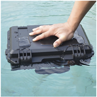 Boîte à outils latérale pour moto en plastique rigide, longue, étanche, série 3013, OEM/ODM personnalisable, légère, indice de protection IP67