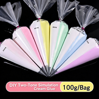 50g Gelée Cristalline Antigel Scintillante avec Paillettes pour Décoration DIY Faite à la Main pour Coque de Téléphone et Artisanat – Vente en Gros