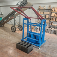Machine à Fabriquer des Blocs Creux Sans Alimentation Électrique, Machine Manuelle à Briques, Vente Directe Fabricant à Bas Prix