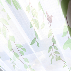 Tradizionale <span class=keywords><strong>Turchese</strong></span> Uccelli Thermal Insulated Blackout Cortina di Soggiorno Camera Da Letto Camera Dei Bambini Del Bambino Della Principessa Camera - Product Image 5