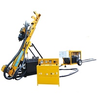 Machine d'exploration de noyau de minerai à distance de plate-forme de forage de noyau de mine souterraine entièrement hydraulique et efficace d'une profondeur maximale de 1600m