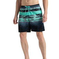 Shorts de bain pour hommes, style le plus récent, service OEM, sur mesure, taille élastique, polyester/nylon, couleur unie, séchage rapide, doux et respirant