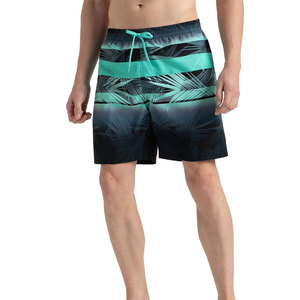 Shorts de bain pour hommes, style le plus récent, service OEM, sur mesure, taille élastique, polyester/nylon, couleur unie, séchage rapide, doux et respirant - Product Image 3