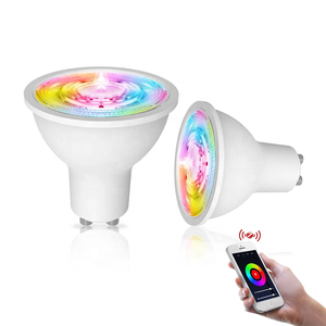 Thông minh Wifi xuống ánh sáng app điều khiển đèn trần lõm ngoài trời không thấm nước RGB + CCT Dimmable GU10 spotlight5w Vòng LED Downlight - Product Image 6