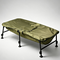 XINGCHAO Berceau de pêche à la carpe d'extérieur, avec pieds télescopiques réglables, pliable et portable, station de soin pour poisson