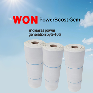 <span class=keywords><strong>MR</strong></span> WON, productos de geotextil tejido blanco, manta reflectante solar, membrana reflectante para Pv, aumento de la capacidad de generación de energía, rollo - Product Image 4