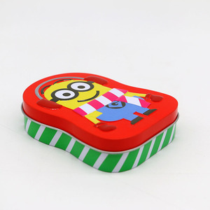 Tùy Chỉnh Phim Hoạt Hình Màu Vàng Thực Phẩm An Toàn <span class=keywords><strong>Tin</strong></span> Có Thể Cho Phục Sinh Sô Cô La Kẹo Trẻ Em Món Quà - Product Image 3