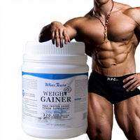 Gainer de masse 450g, riche en protéines, favorise la croissance musculaire maigre et la récupération après l'exercice, en stock, vente en gros