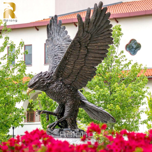 आउटडोर पार्क सजावट के लिए आधुनिक बड़े कास्टिंग कांस्य ईगल प्रतिमा - Product Image 6