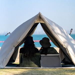 Tente de plage triangulaire personnalisée OEM, imperméable, protection UV, installation instantanée, tente de <span class=keywords><strong>camping</strong></span> portable, abri solaire pour pique-nique - Product Image 4