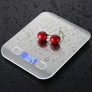 Báscula de Cocina Recargable de 5 kg al por Mayor, Báscula Electrónica de Acero Inoxidable con Pantalla LCD para el Hogar, Joyería, Alimentos, Bocadillos, Repostería - Product Image 4