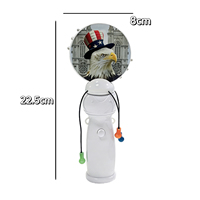 Baguette lumineuse LED Aigle en ABS, clignotante et scintillante, pour fêtes patriotiques, avec logo et boîte personnalisés, vente en gros en stock