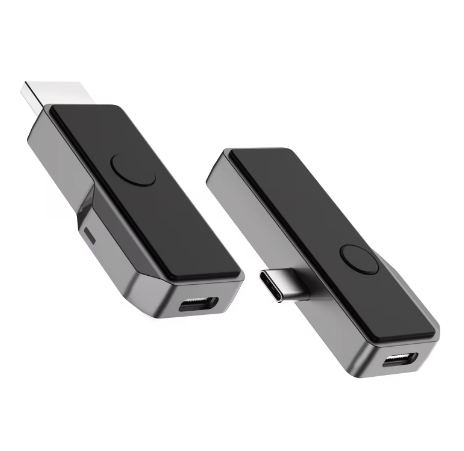 Type C to HDMI Wireless Transmitter and Receiver P to P Wireless HD Adapter Wireless Display Mirascreen 1080P 5G Wifi Receiver