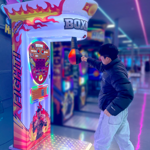 Máquina de Juegos de Arcade, Máquina de Boxeo Operada con Monedas, Personalizada, para Parques de Diversiones Interiores y Exteriores - Product Image 4