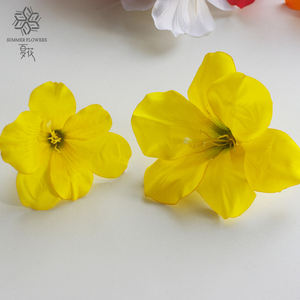 여름 꽃 핫 세일 실크 천 인공 글라디올러스 꽃 플라스틱 인공 꽃 - Product Image 2