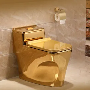 Luxus Westlichen Bad Keramik Gold Wc S Falle 300mm Wc Wc