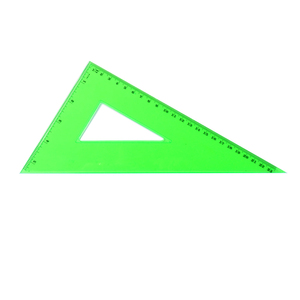 Rifornimento Diretto della fabbrica di Colore 60 Gradi Triangolo Set Piazza Righello di Plastica - Product Image 2