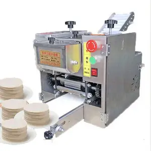 Máquina semi automática de fazer pão de samosa, saco de embalagem de alimentos, sabão e gyoza, máquina de fazer pão de samosa, gyoza