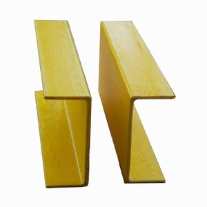 סיבי זכוכית פרופילי פלסטיק מחוזק/frp <span class=keywords><strong>u</strong></span> פרופילים פיברגלס ערוץ c - Product Image 3