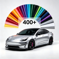 Film de protection de peinture (PPF) auto-cicatrisant en TPU coloré de la série Crystal de haute qualité avec fonction de protection de la surface de peinture