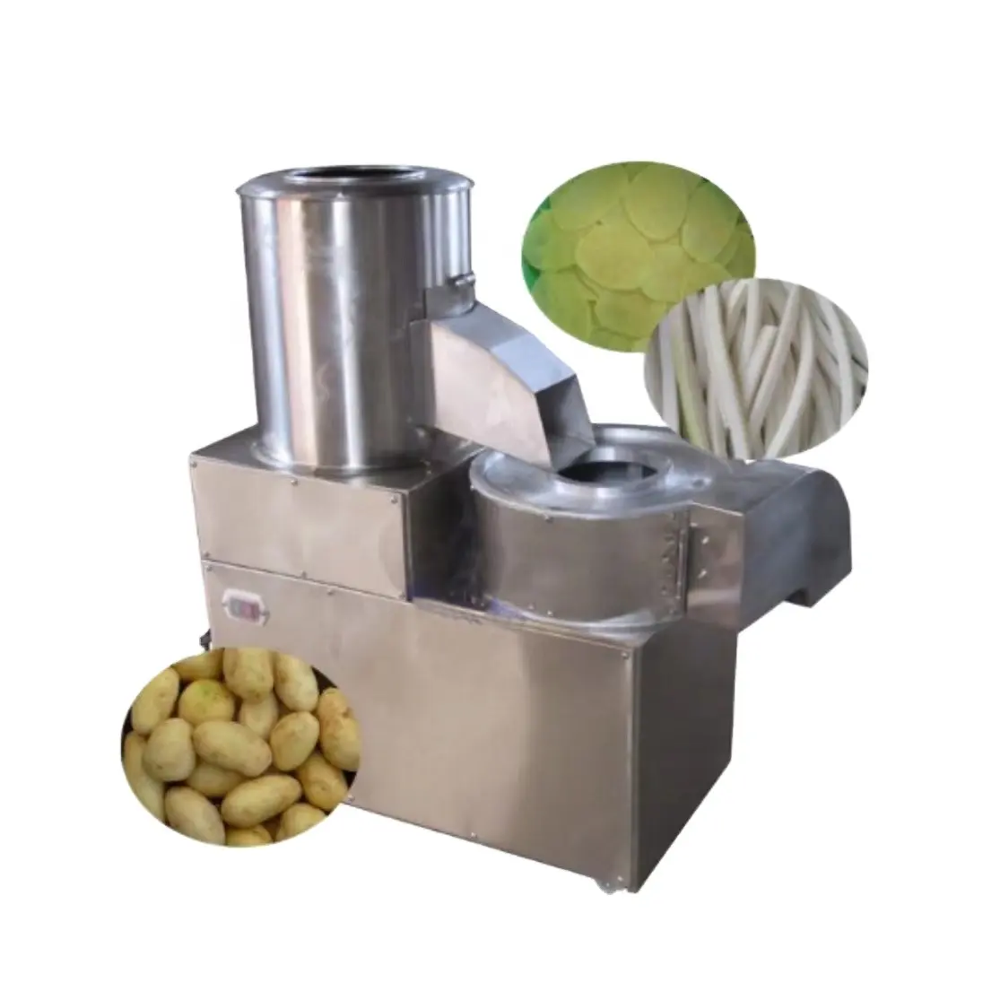 Kommerzielle Verwendung Automatische Kartoffel wasch-und Schälmaschine Karotten zerkleinerung schälmaschine