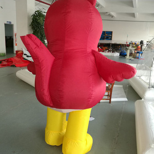 Ziyanfood Air Dancer Oiseau Gonflable 6-8 pieds Impression Numérique Rouge Publicité Animée Gonflables Publicitaires - Product Image 4