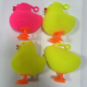 Phát sáng vịt sang trọng bóng bóp đồ chơi độ tuổi từ 5 đến 7 năm xuyên biên giới giảm căng thẳng Đồ chơi làm bằng vật liệu EVA - Product Image 1