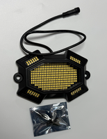Feux de roche super lumineux à 324 LED blanc pur, pods d'éclairage sous carrosserie de qualité marine pour camions tout-terrain, SUV, yachts, éclairage extérieur IP68