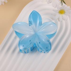 กิ๊บติดผมดอกไม้หลากสีสัน สไตล์วันหยุด รูปทรงไข่ แบบกิ๊บฉลาม - Product Image 6