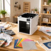 Snapmaker U1 Printer 3D 270x270x270mm 4-Toolhead SnapSwap 500mm/s CoreXY untuk PLA PETG TPU PVA Multi-Material