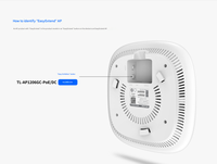 Componentes industriales Easy Edition AC1200 de doble frecuencia Gigabit inalámbrico AP AC1200 de doble frecuencia