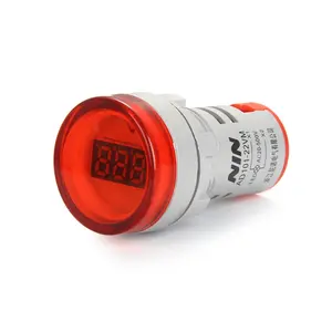 Gute Lieferanten Spannungsmesser 220 V Spannungsmonitor digitaler kleiner LED-Bildschirm Voltmeter Voltdetektor Signalanzeige Lichtpaneel