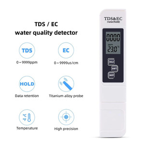 3 <span class=keywords><strong>in</strong></span> 1デジタルLCDディスプレイ水質テスター<span class=keywords><strong>TDS</strong></span> EC温度計プラスチックOEMカスタマイズ可能 - Product Image 2