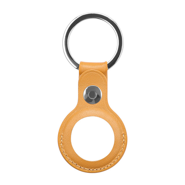 For airtag Keychain Leather Key Ring Dog Collar case for Dog