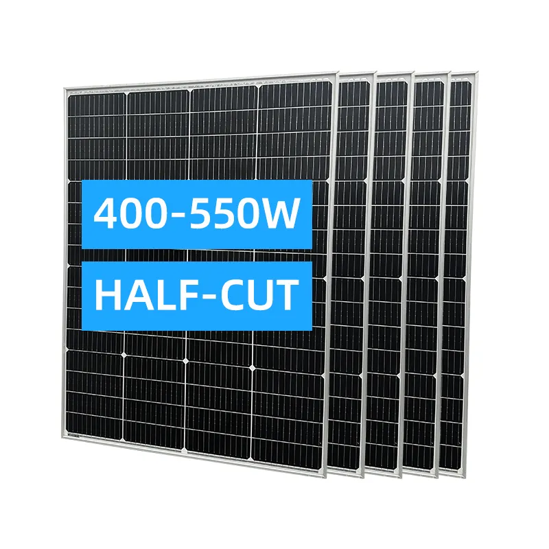 400 Watt 550 W 1000 W Solarpanels für Heimgebrauch Preis geschindeltes Solarpanel für Mono bester Preis flexible Solarpanels